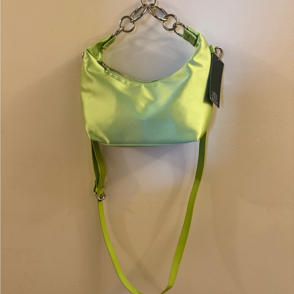 NWT Lime green Wold Fable crossbody purse.